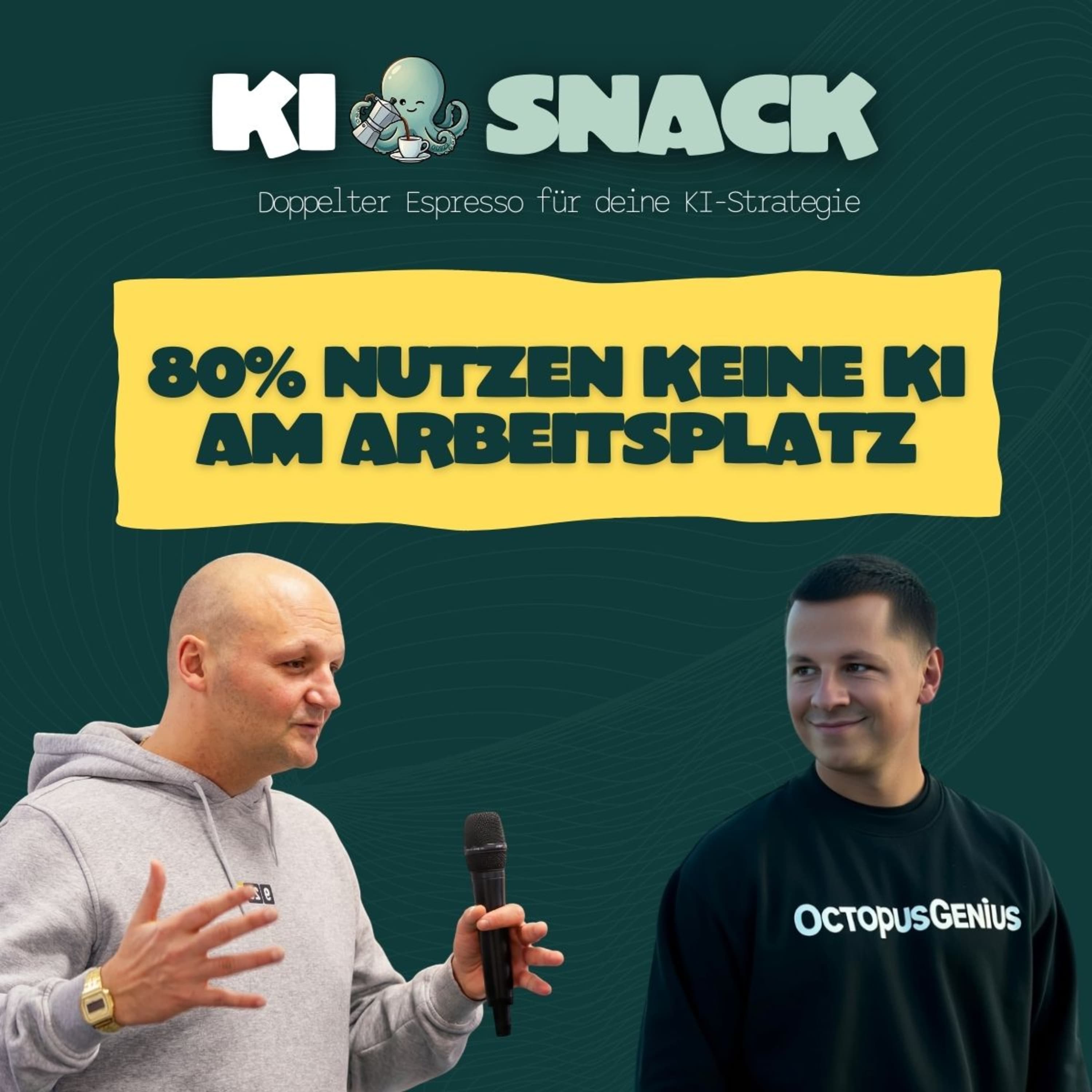 KI-Snack: 80% nutzen keine Ki am Arbeitsplatz