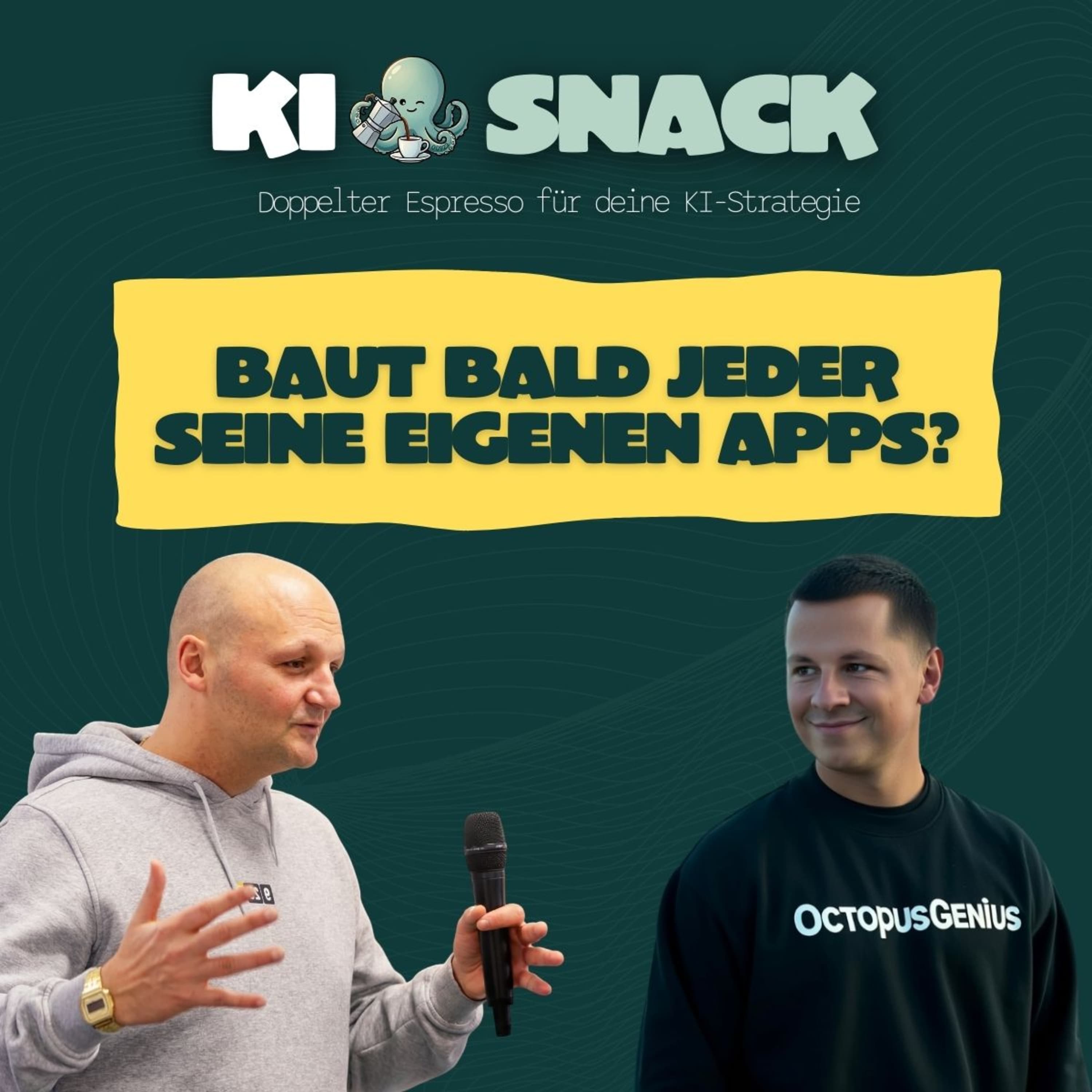 KI-Snack: Baut bald jeder seine eigenen Apps?