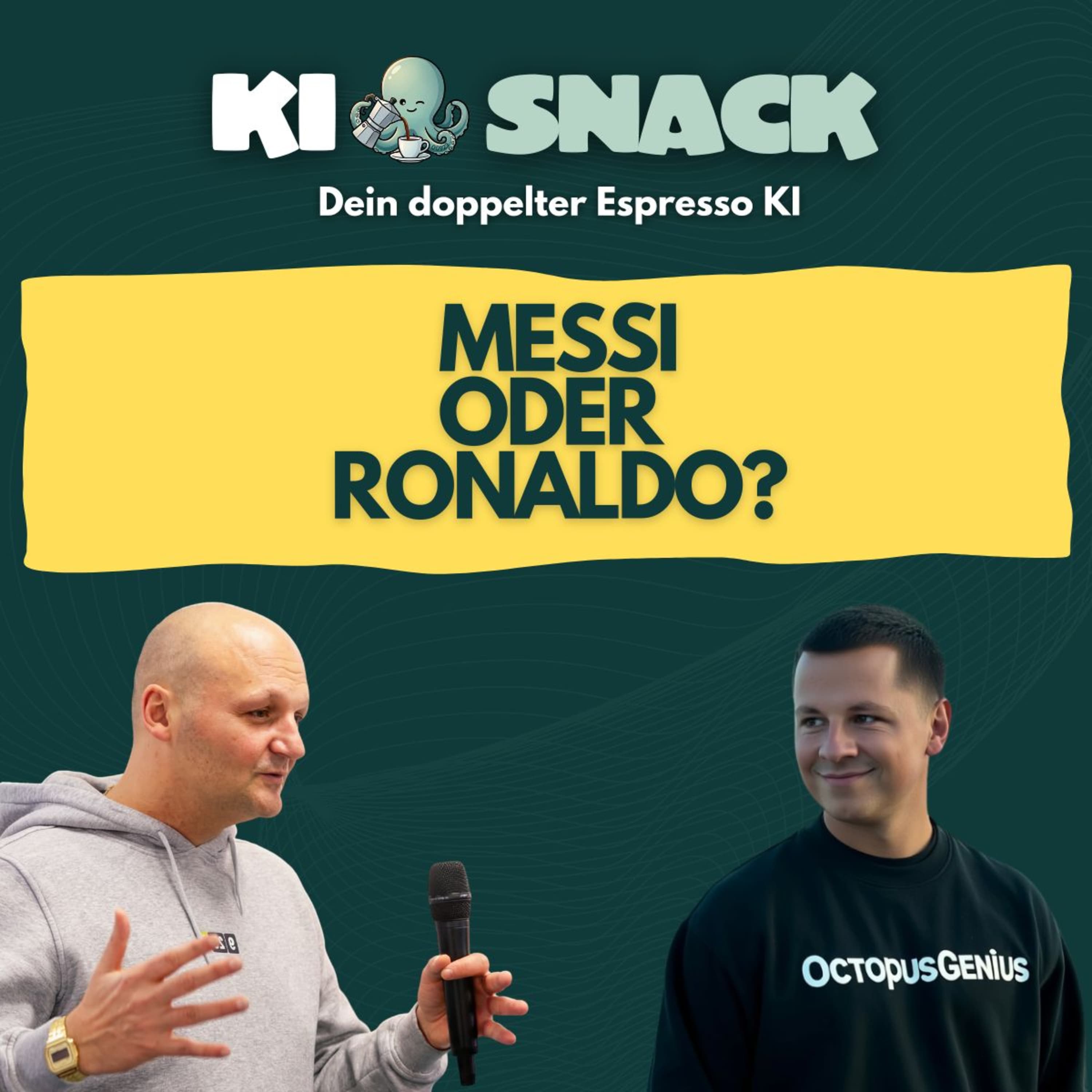KI-Snack: Messi oder Ronaldo?