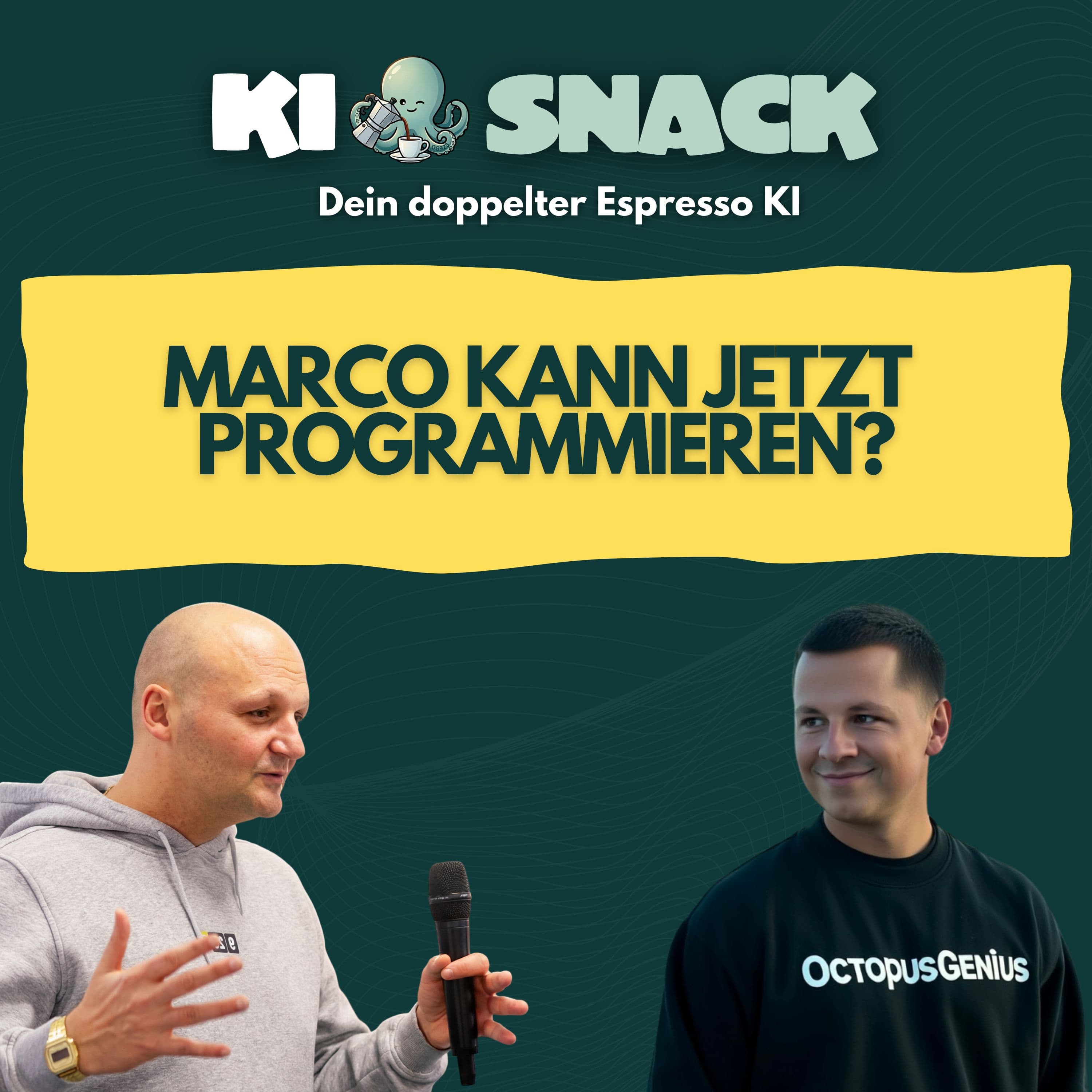 KI-Snack: Marco kann jetzt programmieren?