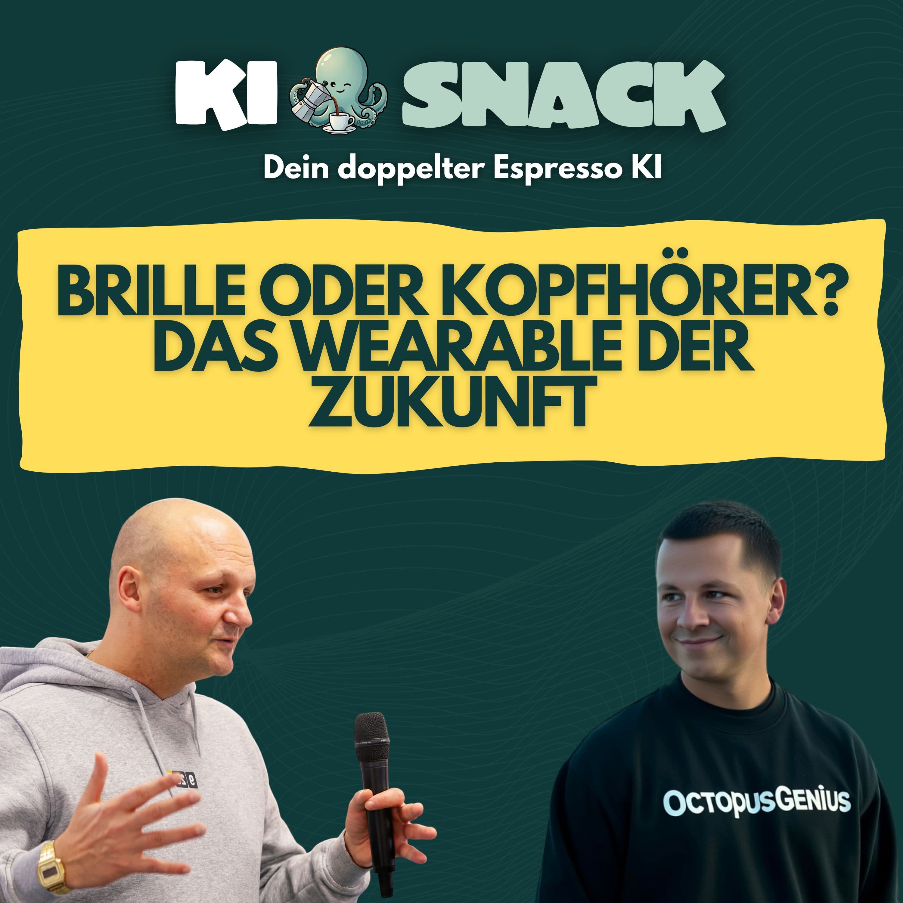 KI-Snack: Brille oder Kopfhörer? Das Wearable der Zukunft