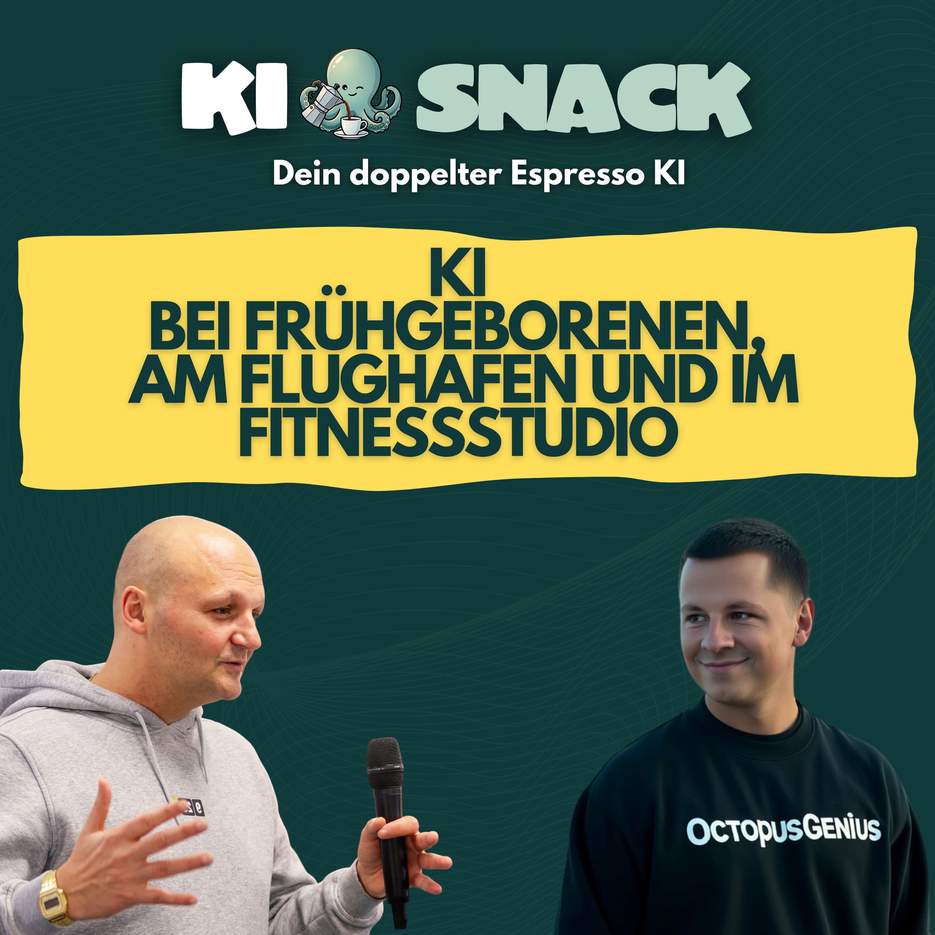 KI-Snack: KI bei Frühgeborenen, am Flughafen und im Fitnessstudio