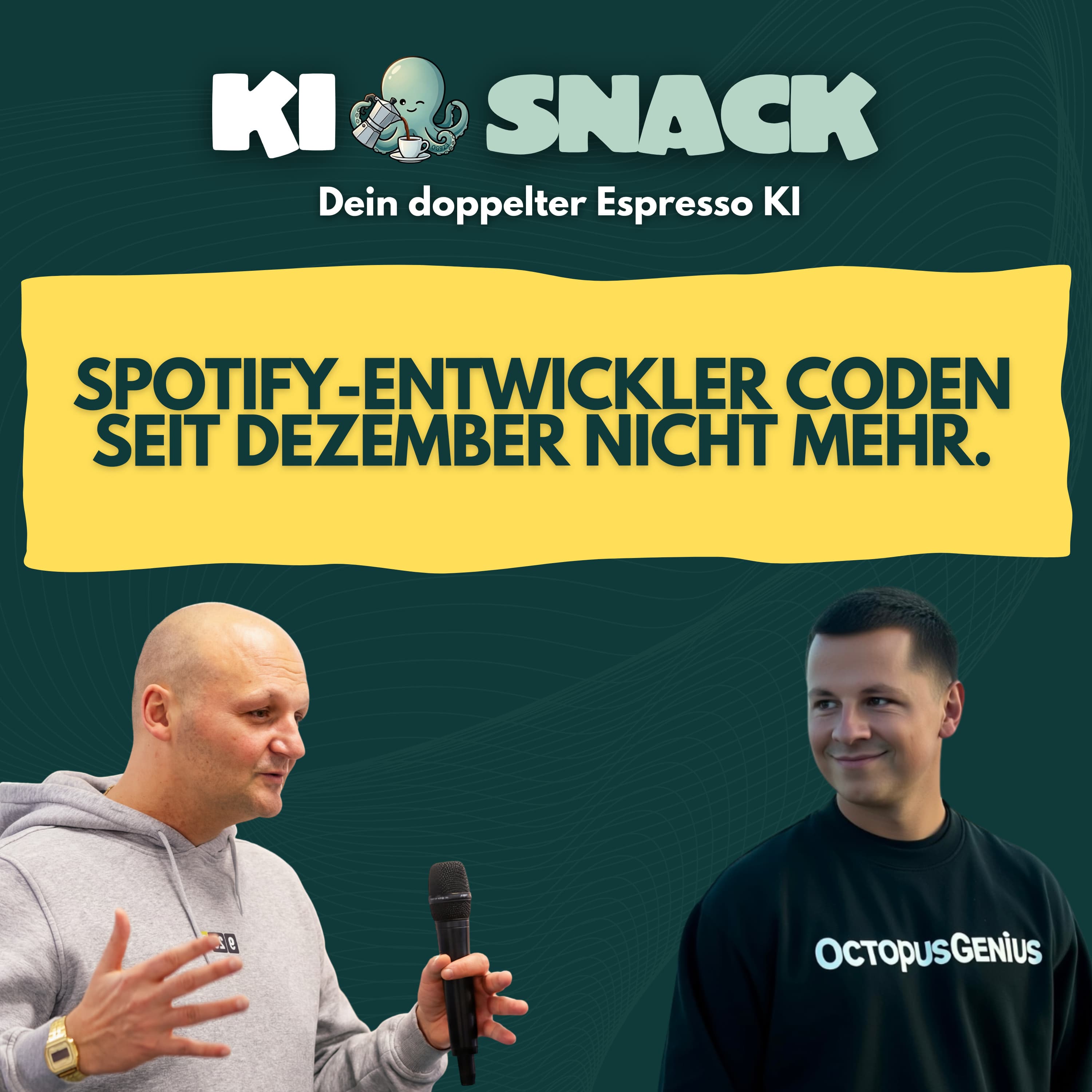 KI-Snack: Spotify-Entwickler coden seit Dezember nicht mehr.