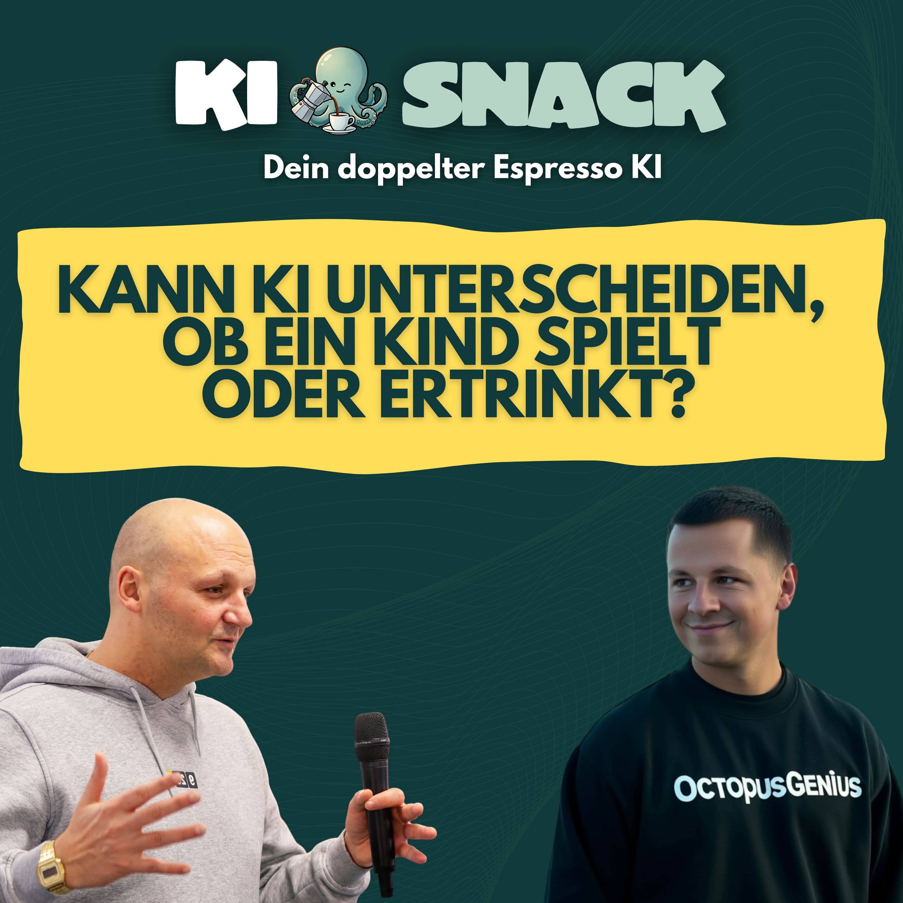 KI-Snack: Kann KI unterscheiden, ob ein Kind spielt oder ertrinkt?