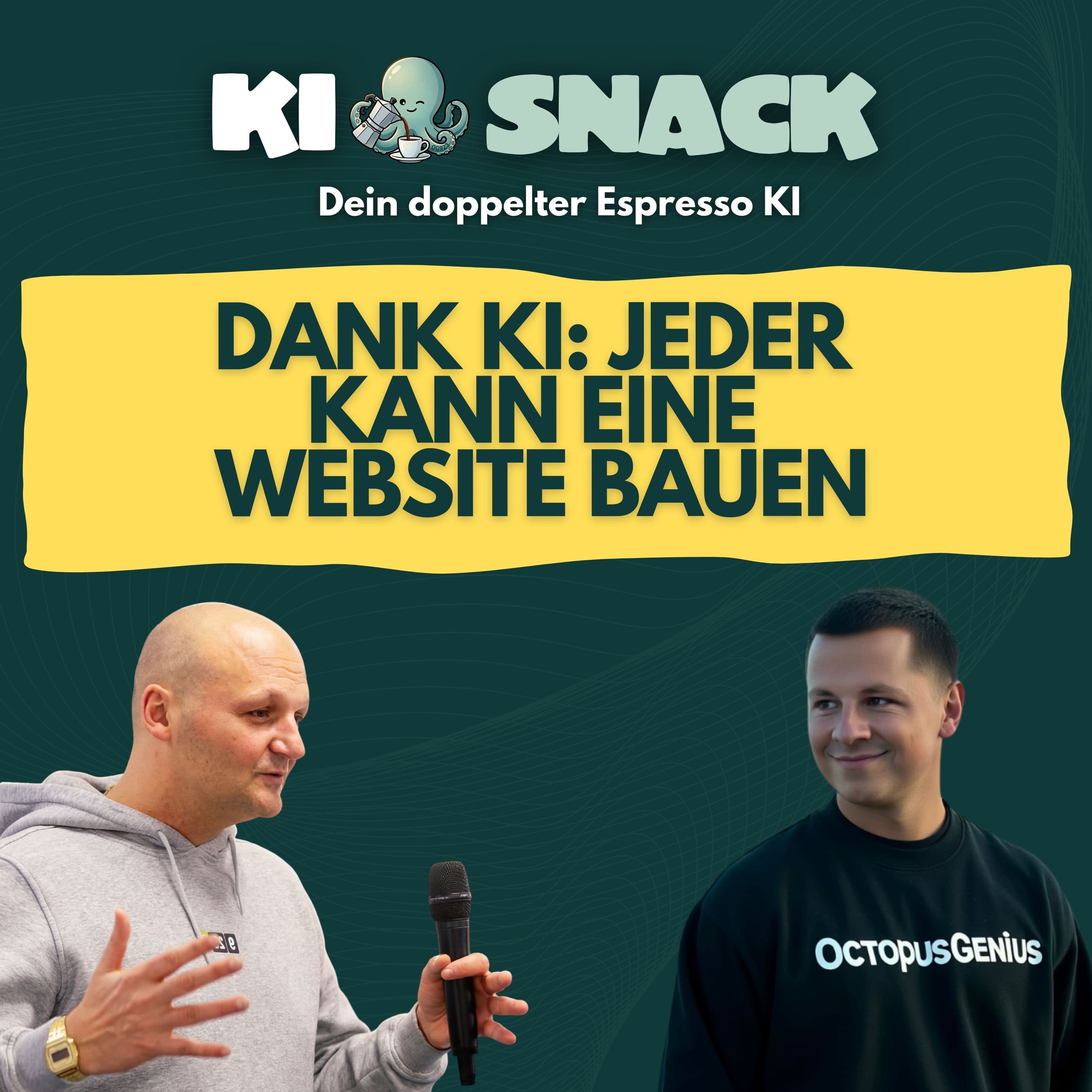 KI-Snack: Dank KI: Jeder kann eine Website bauen