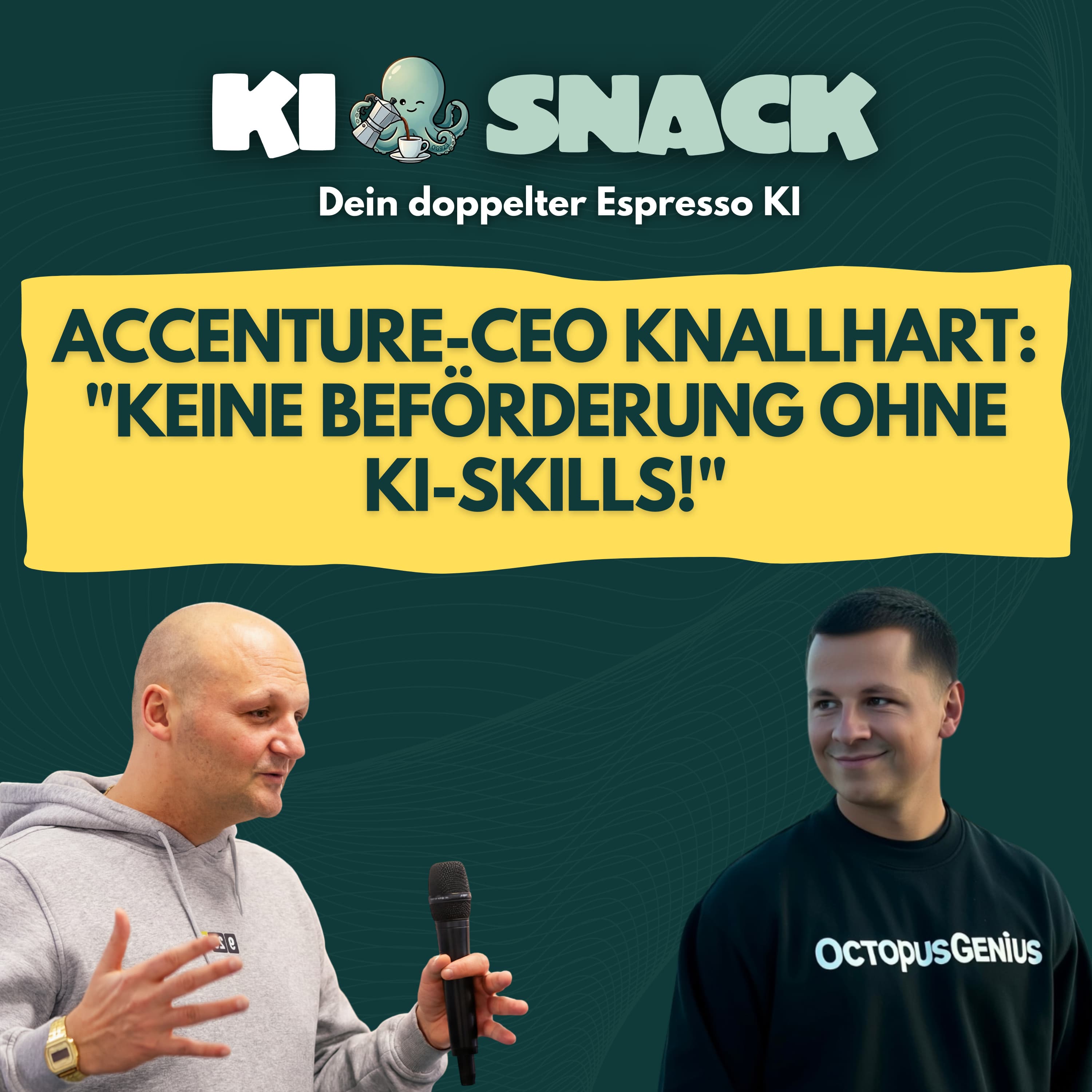 KI-Snack: Accenture-CEO knallhart: "Keine Beförderung ohne KI-Skills!" 🚀