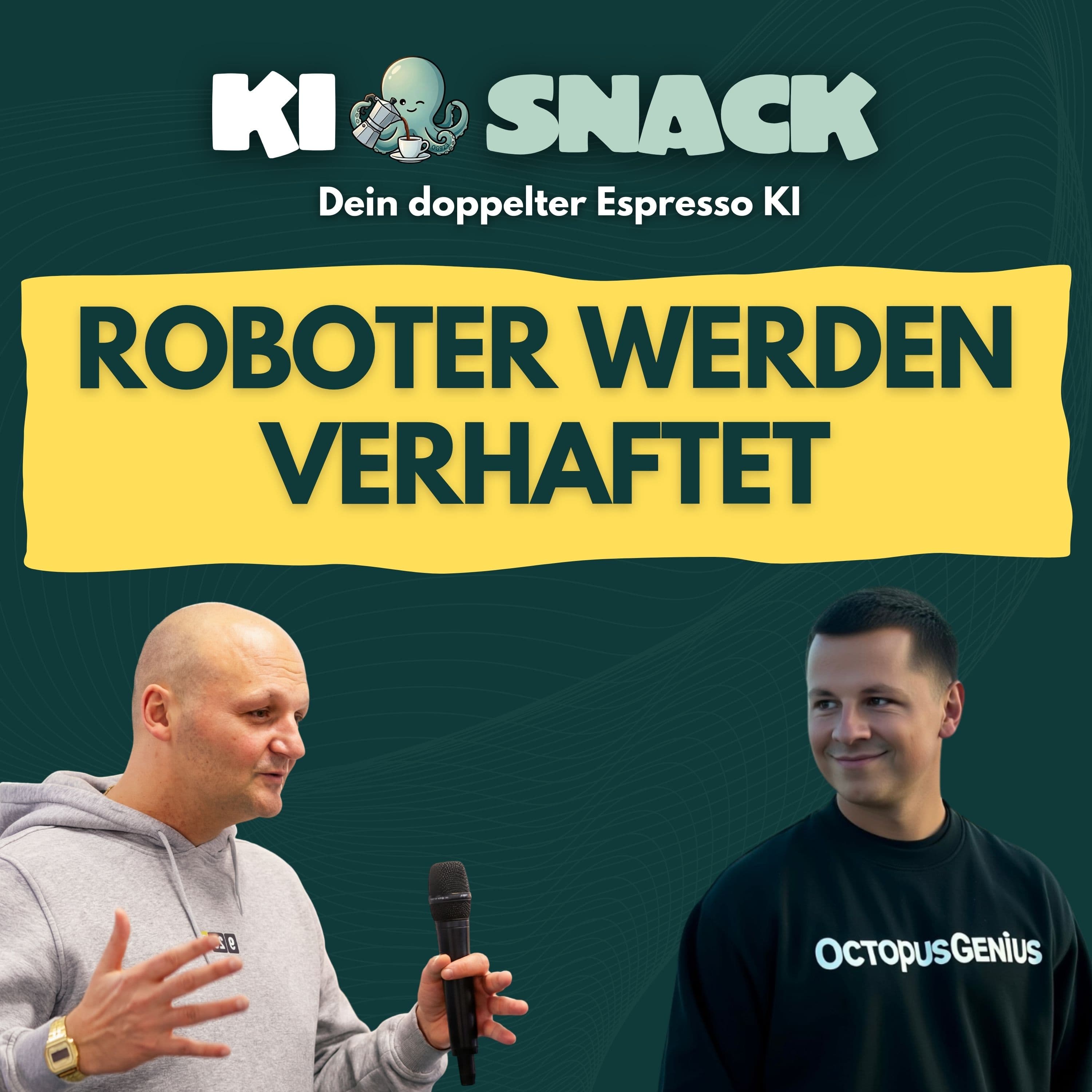 KI-Snack: Roboter werden verhaftet