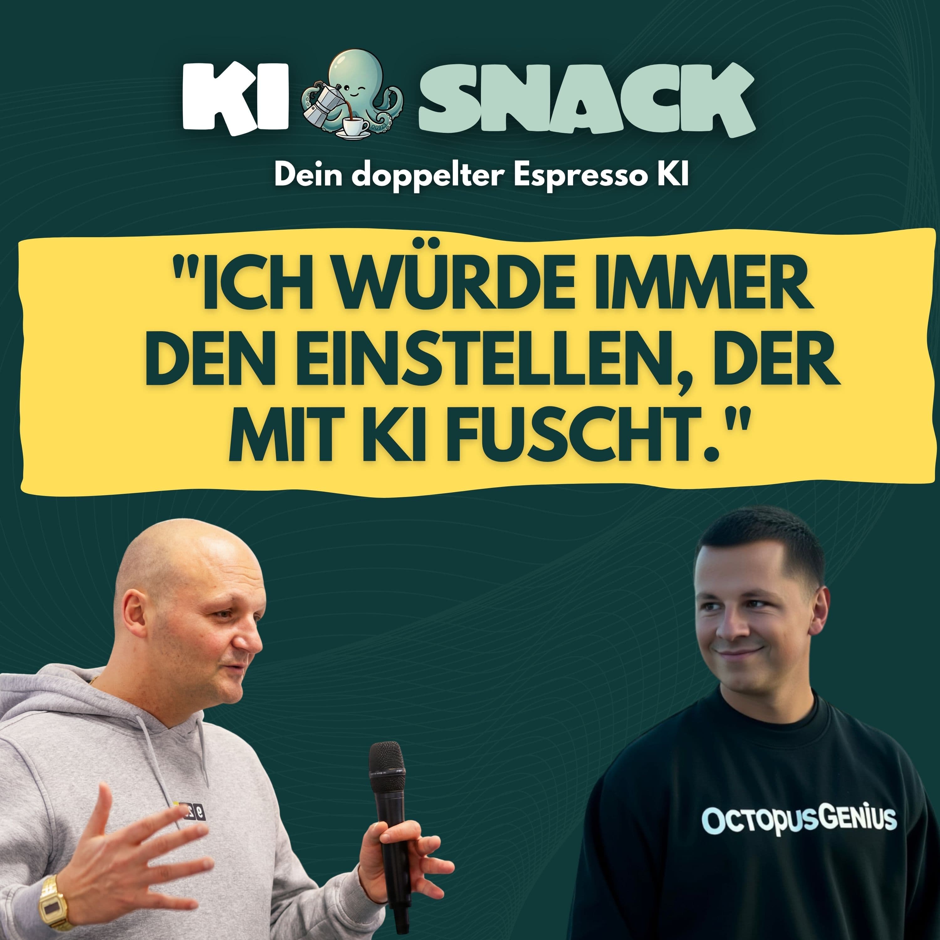 KI-Snack: "Ich würde immer den einstellen, der mit KI fuscht."
