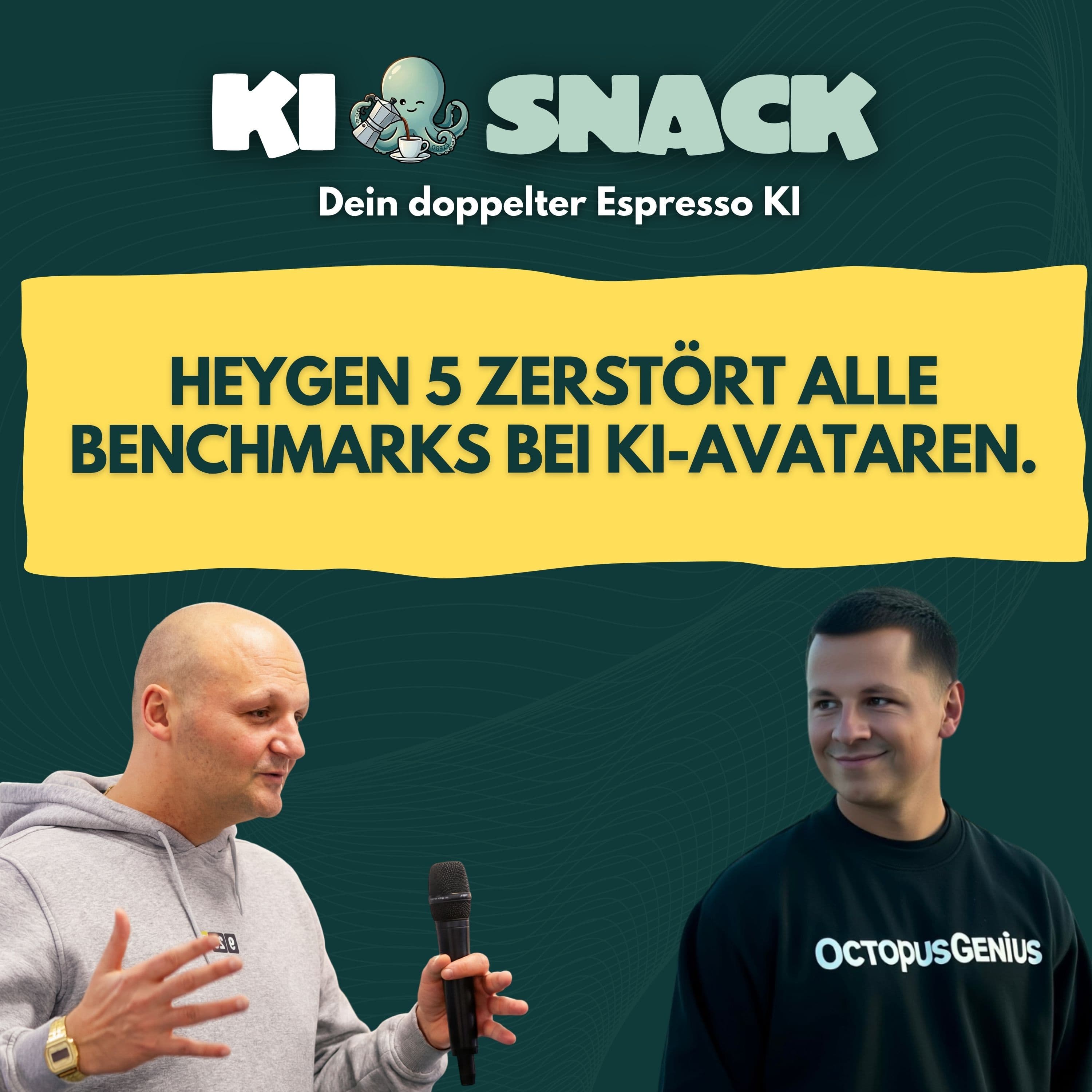 KI-Snack: HeyGen 5 zerstört alle Benchmarks bei KI-Avataren.