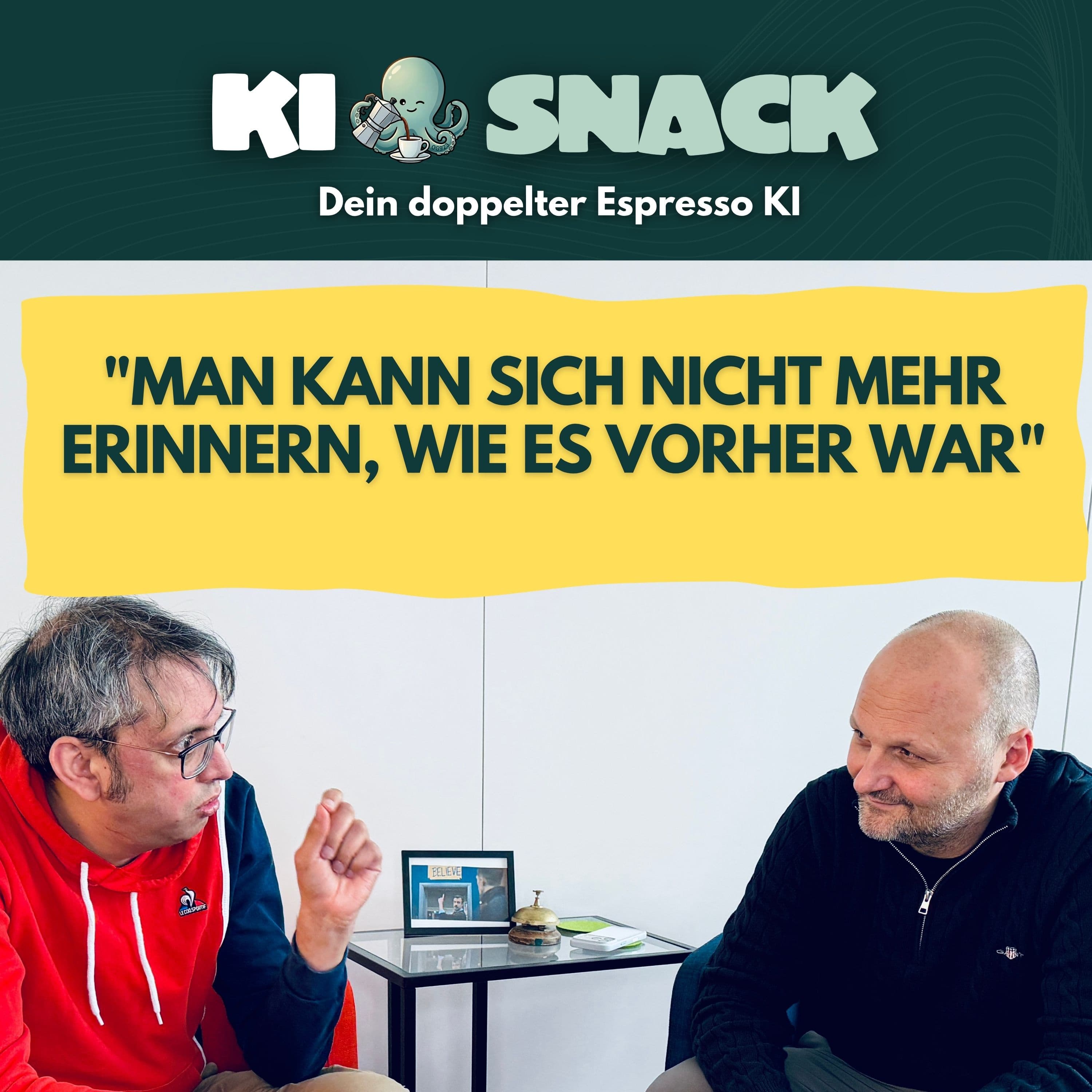 KI-Snack: "Man kann sich nicht mehr erinnern, wie es vorher war" — KI im Journalismus mit Thomas Kemmerer (Ippen Digital)