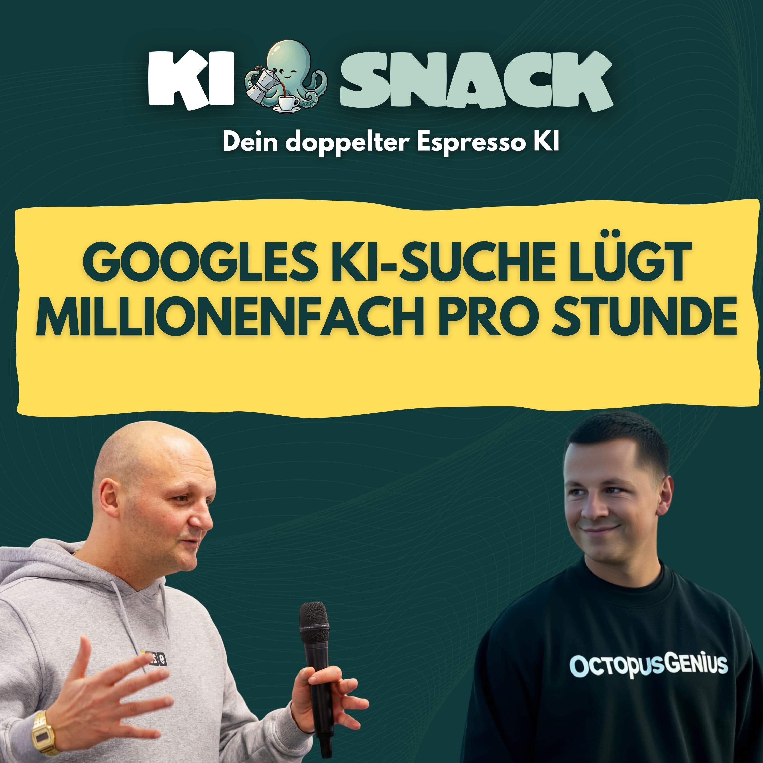KI-Snack: Googles KI-Suche lügt millionenfach pro Stunde