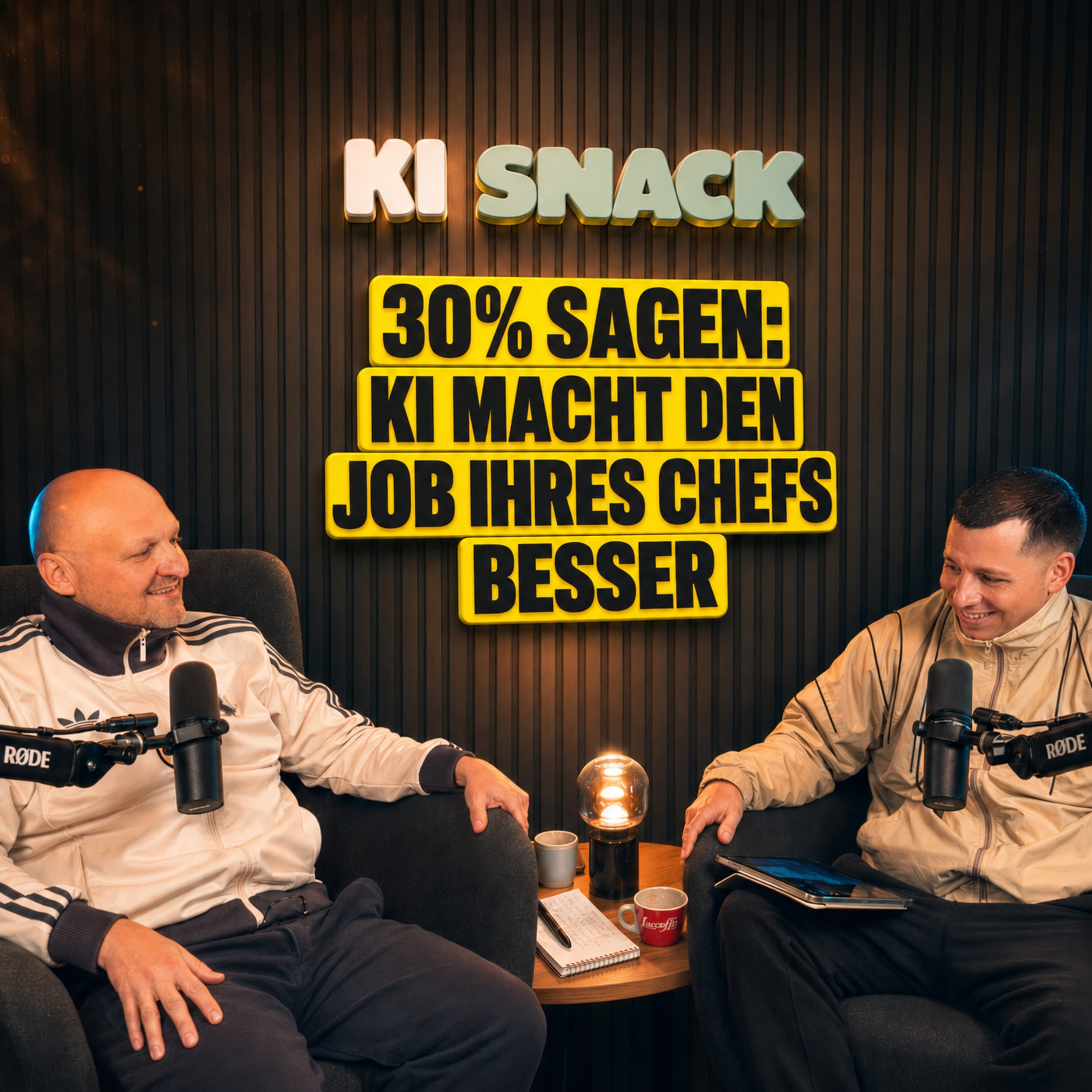 KI-Snack: 30% glauben: KI kann den Job ihres Chefs besser machen — und Amazon-Mitarbeiter blasen ihre KI-Scores künstlich auf
