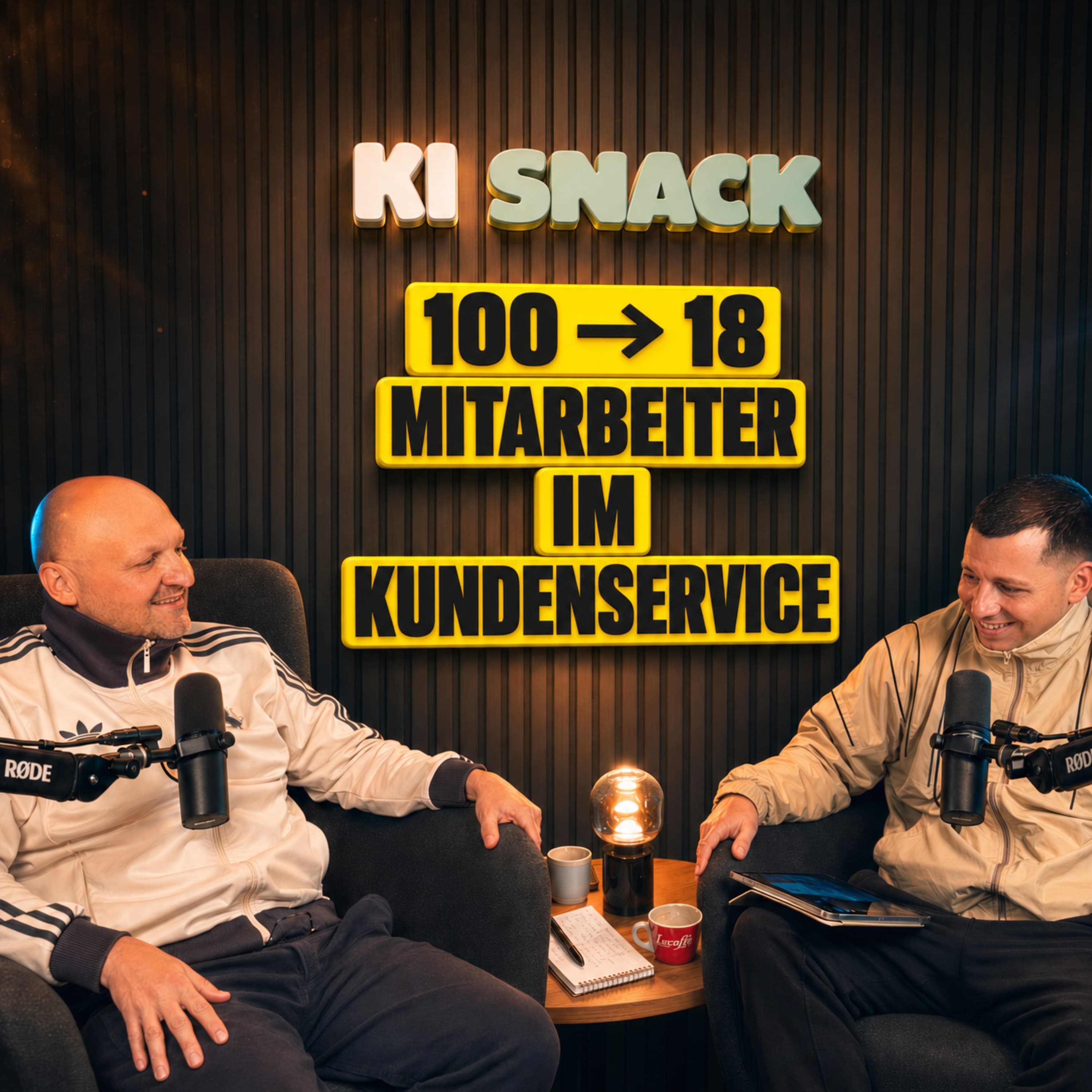 KI-Snack: 100 → 18 Mitarbeiter im Kundenservice: Wie ein 80-Mio-Unternehmen sich neu erfindet