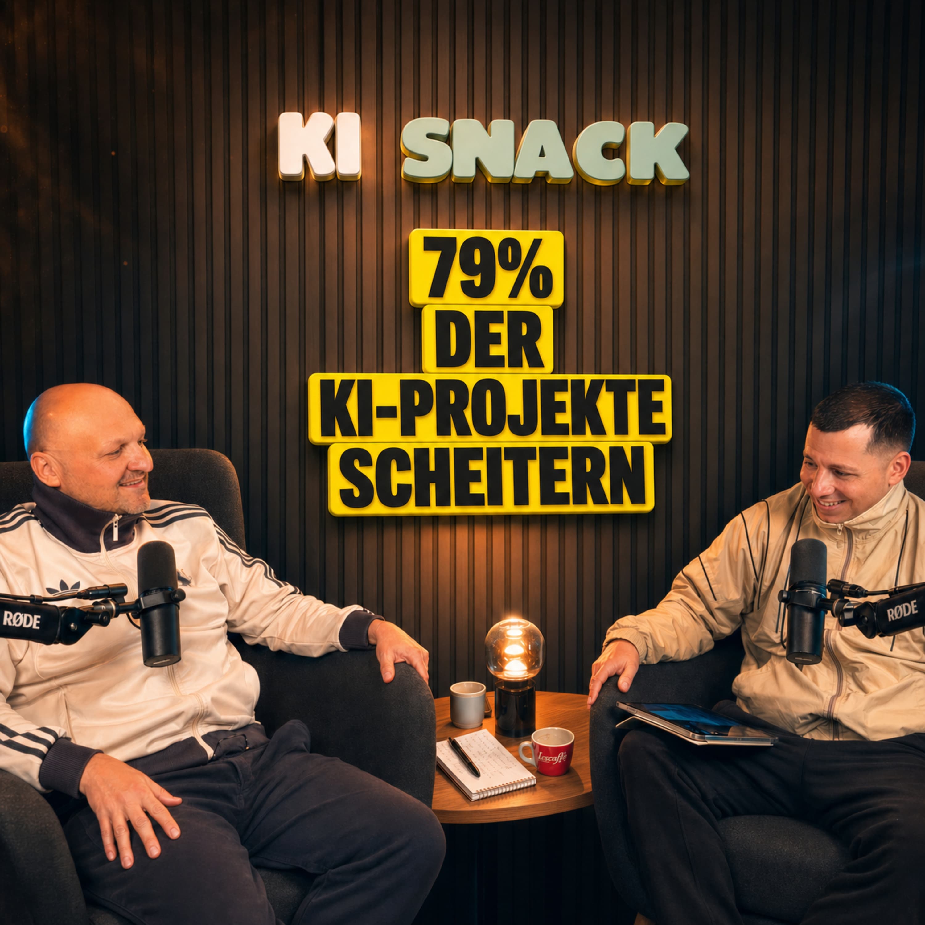 KI-Snack: 79% aller KI-Projekte scheitern — und warum du trotzdem keine Wahl hast